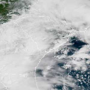 météo tropicale : Image satellite .