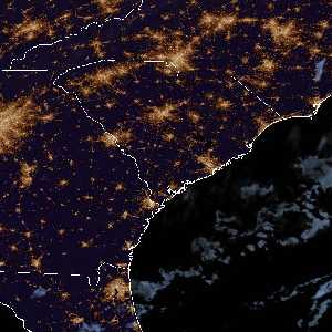 météo tropicale : Image satellite .