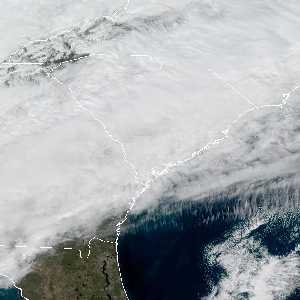 météo tropicale : Image satellite .