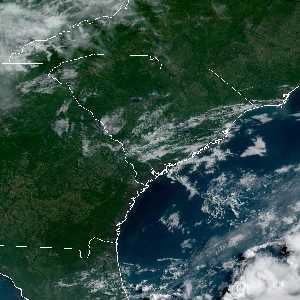 météo tropicale : Image satellite .