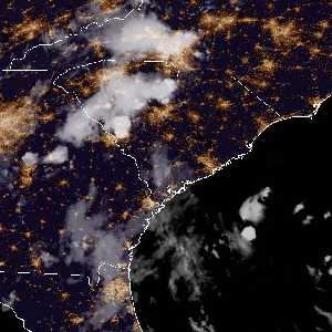 météo tropicale : Image satellite .