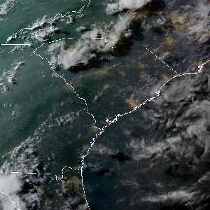météo tropicale : Image satellite .