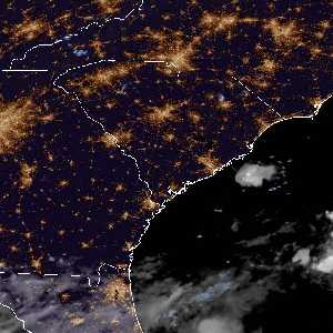 météo tropicale : Image satellite .