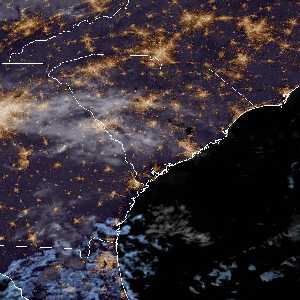 météo tropicale : Image satellite .