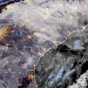 météo tropicale : Image satellite .