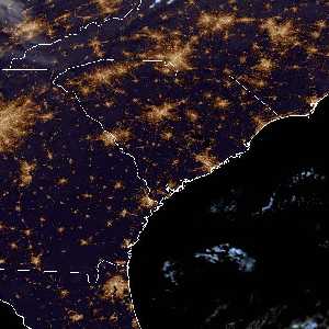 météo tropicale : Image satellite .