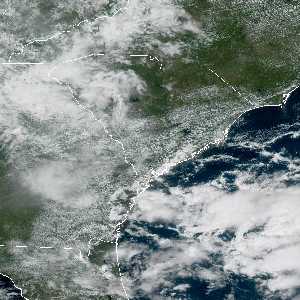 météo tropicale : Image satellite .