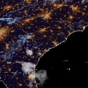 météo tropicale : Image satellite .