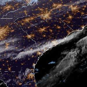météo tropicale : Image satellite .
