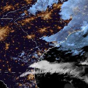 météo tropicale : Image satellite .