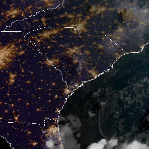 météo tropicale : Image satellite .