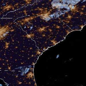 météo tropicale : Image satellite .