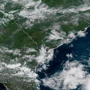 météo tropicale : Image satellite .
