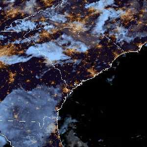 météo tropicale : Image satellite .