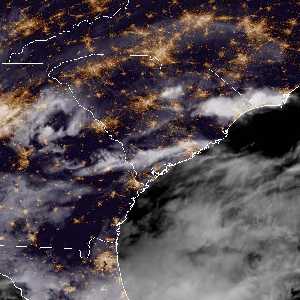 météo tropicale : Image satellite .