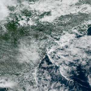 météo tropicale : Image satellite .