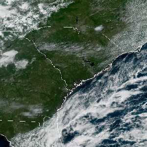 météo tropicale : Image satellite .
