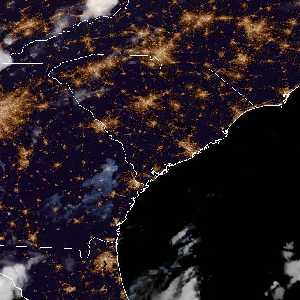 météo tropicale : Image satellite .