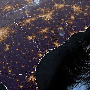 météo tropicale : Image satellite .