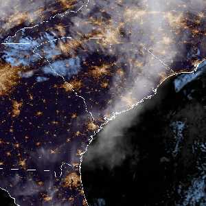 météo tropicale : Image satellite .