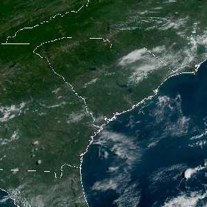 météo tropicale : Image satellite .