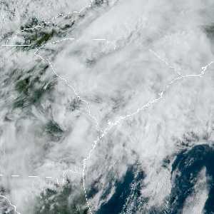 météo tropicale : Image satellite .