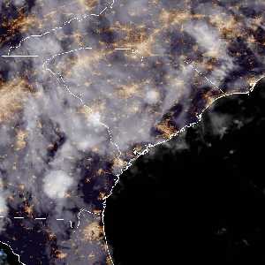 météo tropicale : Image satellite .