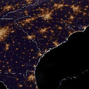 météo tropicale : Image satellite .