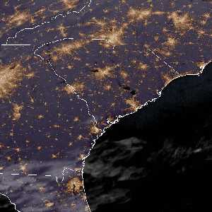météo tropicale : Image satellite .