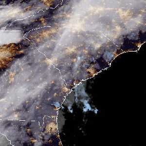 météo tropicale : Image satellite .