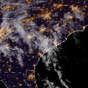 météo tropicale : Image satellite .