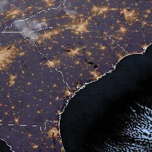 météo tropicale : Image satellite .