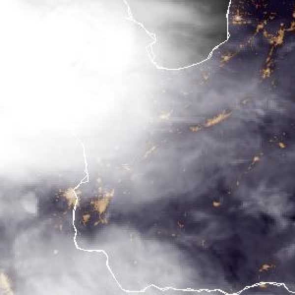 météo tropicale : Image satellite .