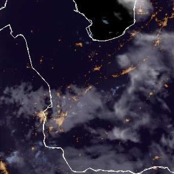 météo tropicale : Image satellite .