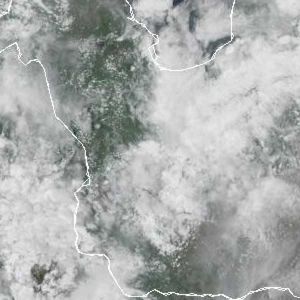 météo tropicale : Image satellite .