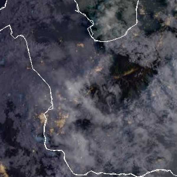 météo tropicale : Image satellite .