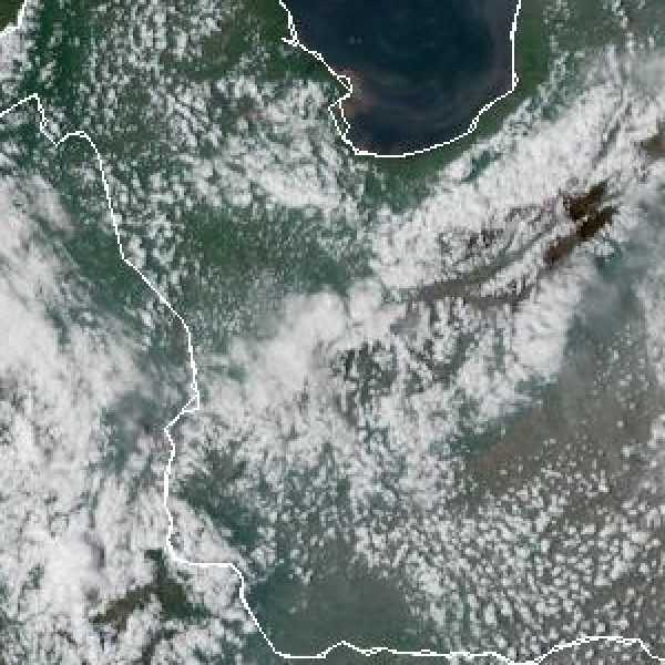météo tropicale : Image satellite .
