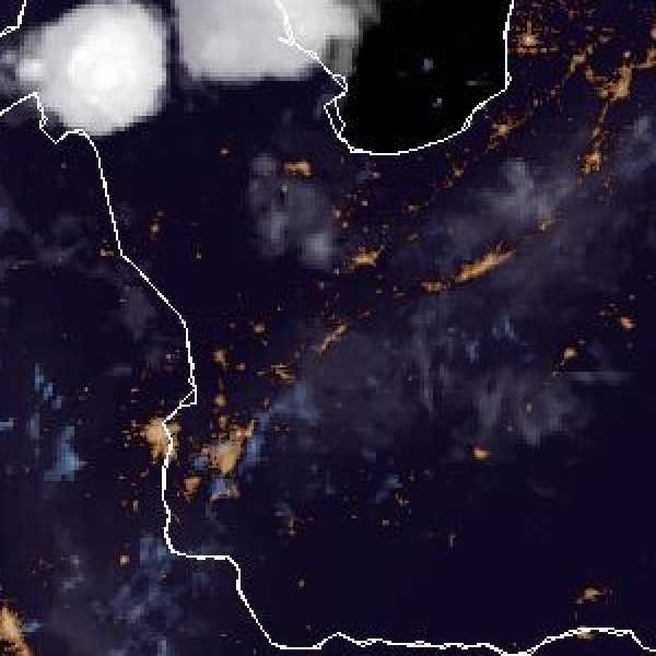 météo tropicale : Image satellite .