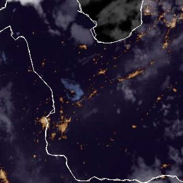 météo tropicale : Image satellite .