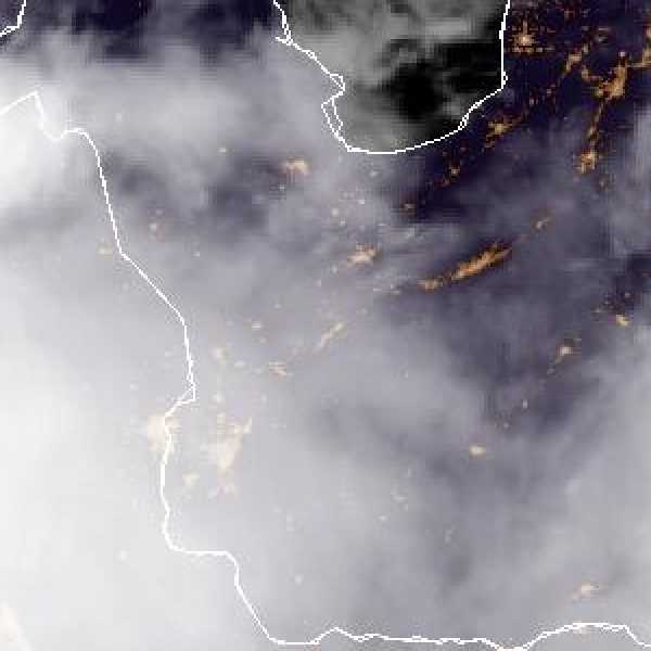 météo tropicale : Image satellite .