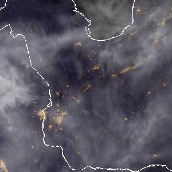 météo tropicale : Image satellite .