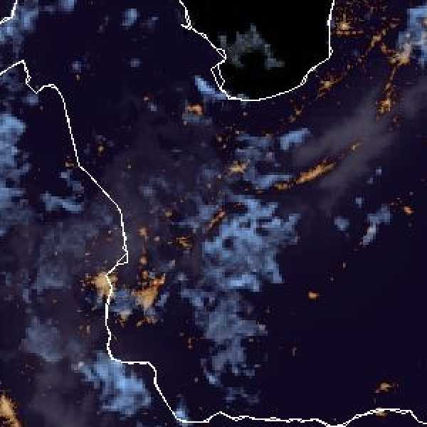 météo tropicale : Image satellite .