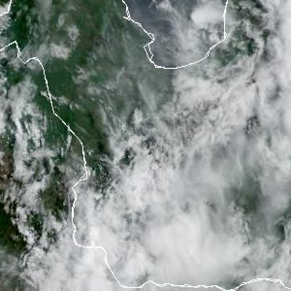 météo tropicale : Image satellite .