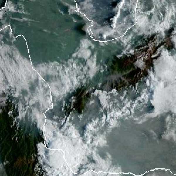 météo tropicale : Image satellite .