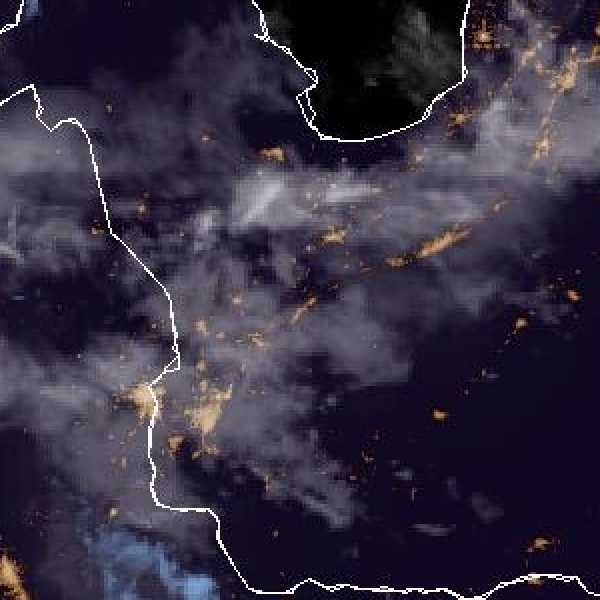 météo tropicale : Image satellite .