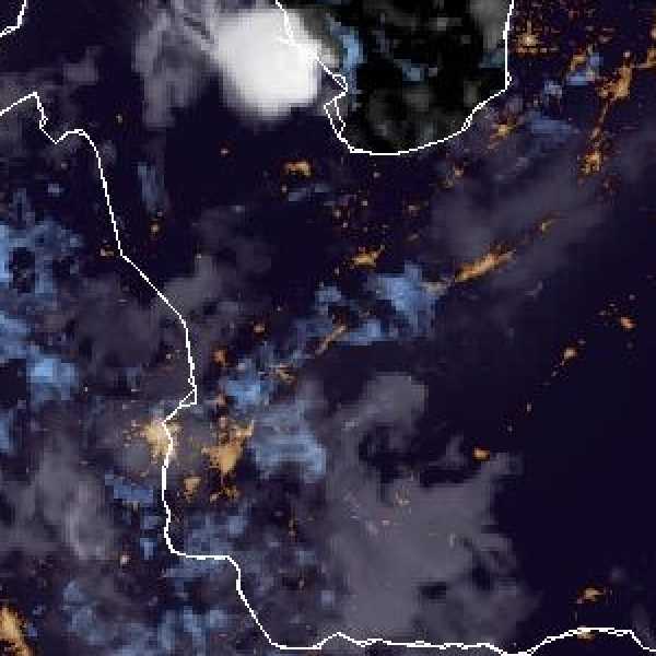 météo tropicale : Image satellite .