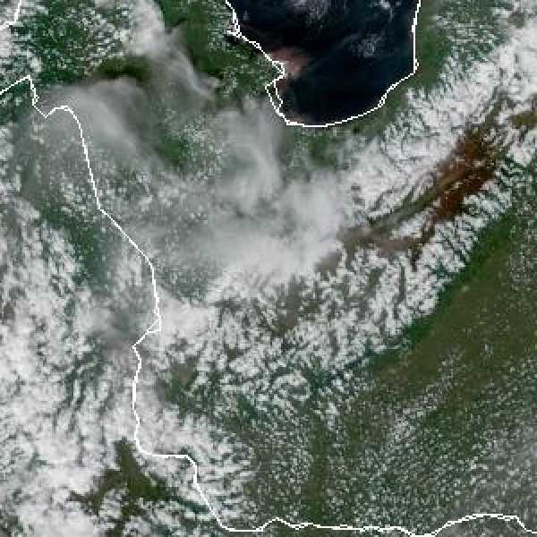 météo tropicale : Image satellite .