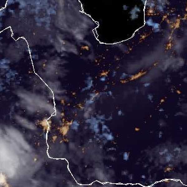 météo tropicale : Image satellite .
