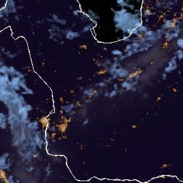 météo tropicale : Image satellite .