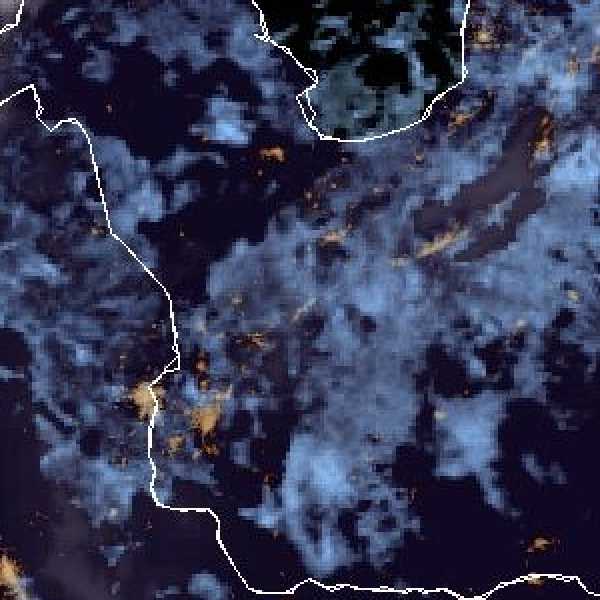 météo tropicale : Image satellite .